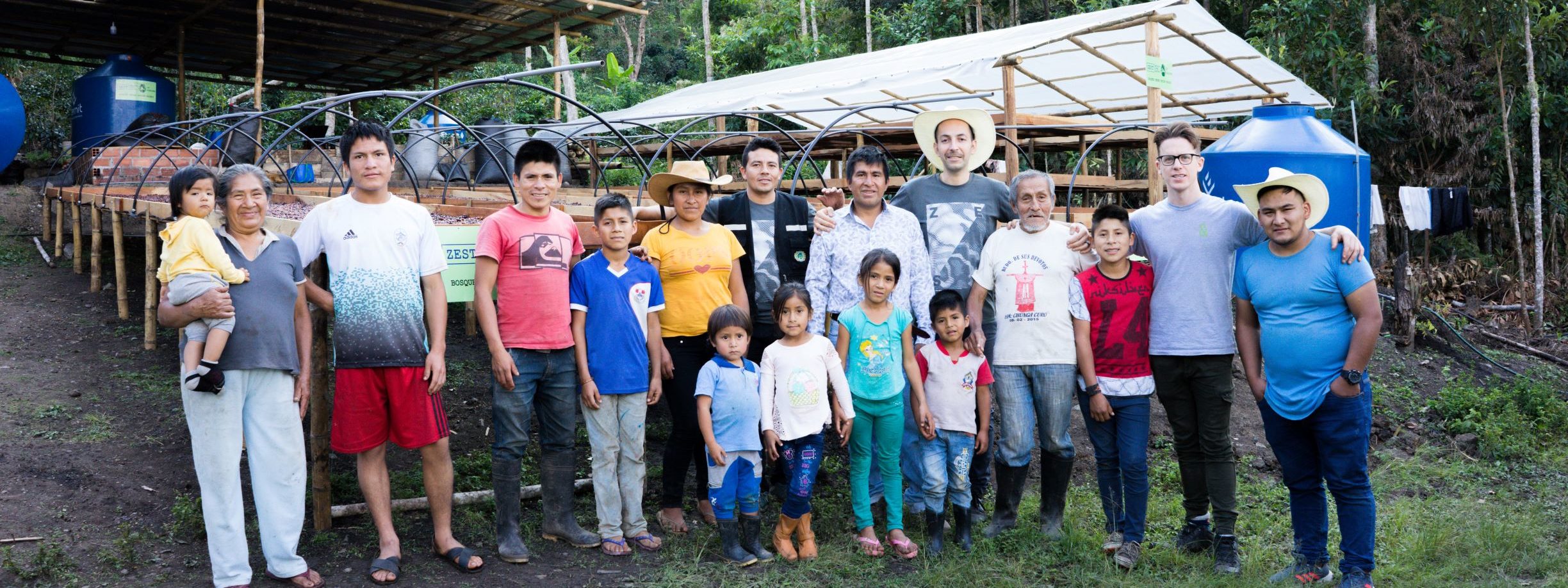 Jose Nolasco and his family coffee farmers