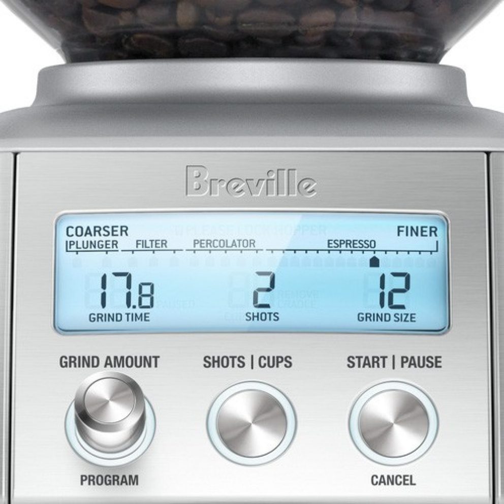 Breville – The Smart Grinder Pro – Silver
